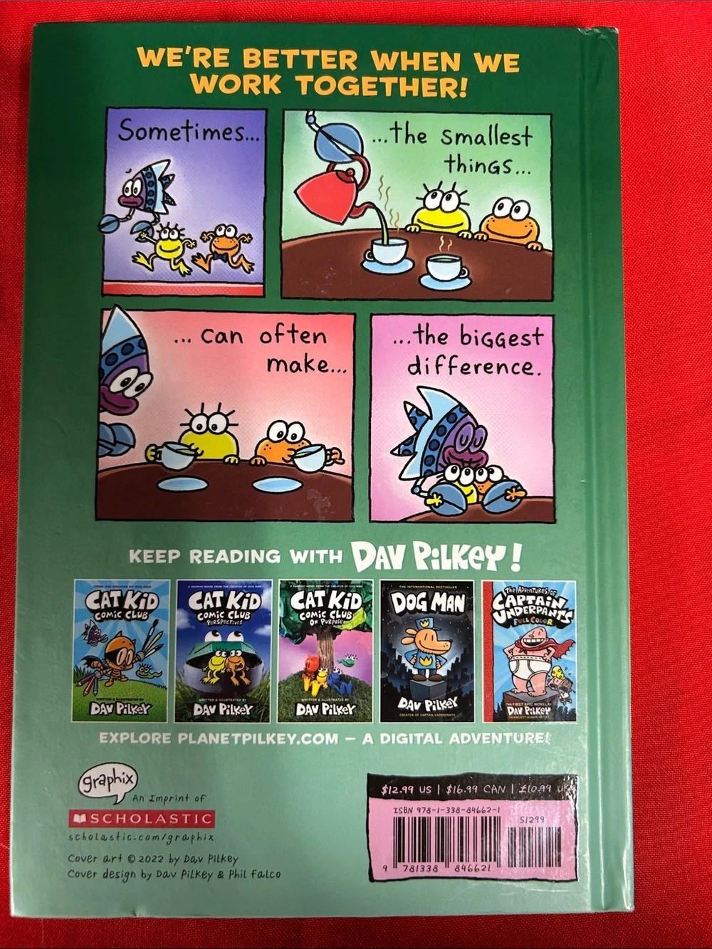 CatKid Comic Club Graphic Novels by - Blue & Green Covers